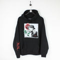 Mens TUPAC Hoodie Black | Large