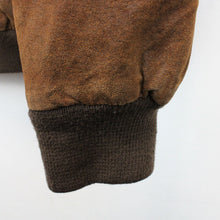 Load image into Gallery viewer, Leather Aviator Jacket Brown | Large
