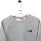 NIKE Sweatshirt Grey | Large