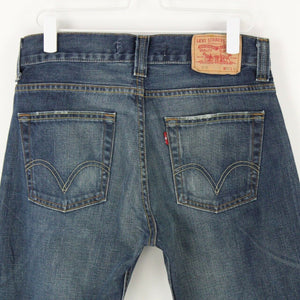 Mens LEVIS 512 Jeans Dark Blue | W32 L32