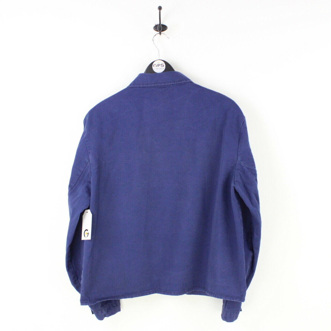 Mens Worker Chore Jacket Navy Blue | XS