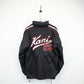 Vintage 90s KARL KANI Track Top Jacket Black | Medium