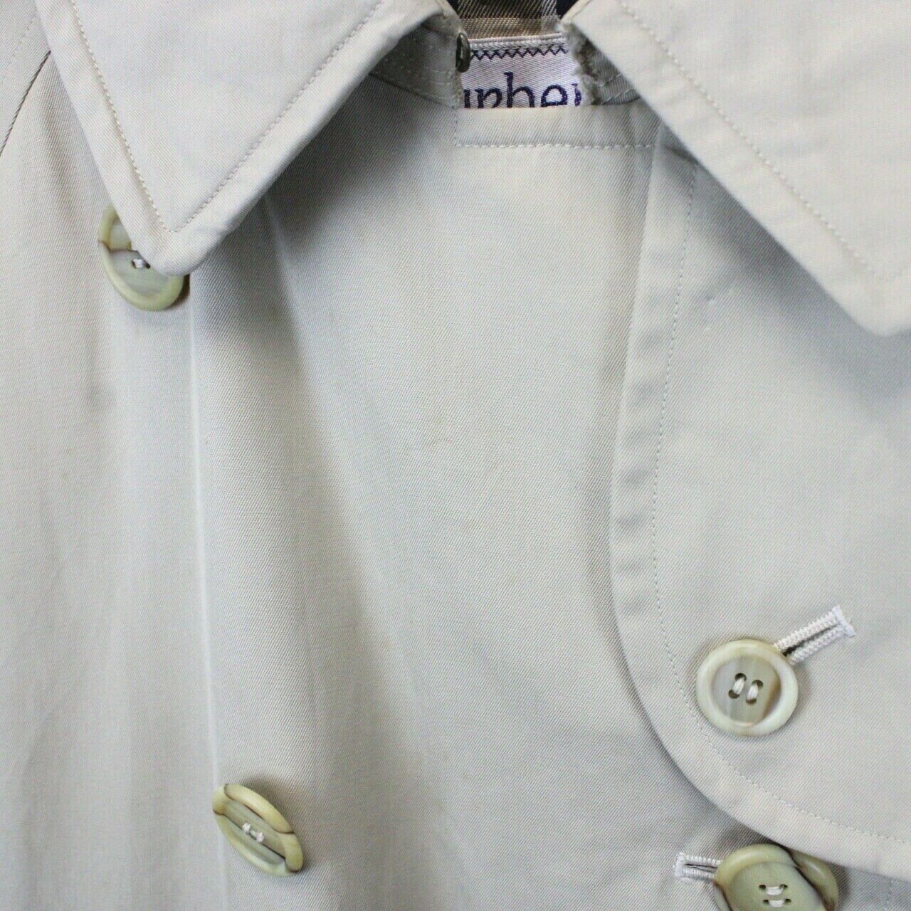 Womens BURBERRYS 90s Trench Coat Beige | Medium