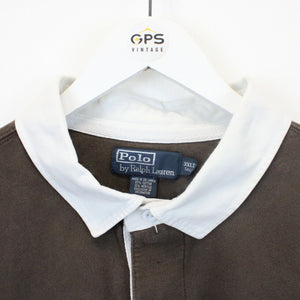 RALPH LAUREN Polo Shirt Brown | XXXL