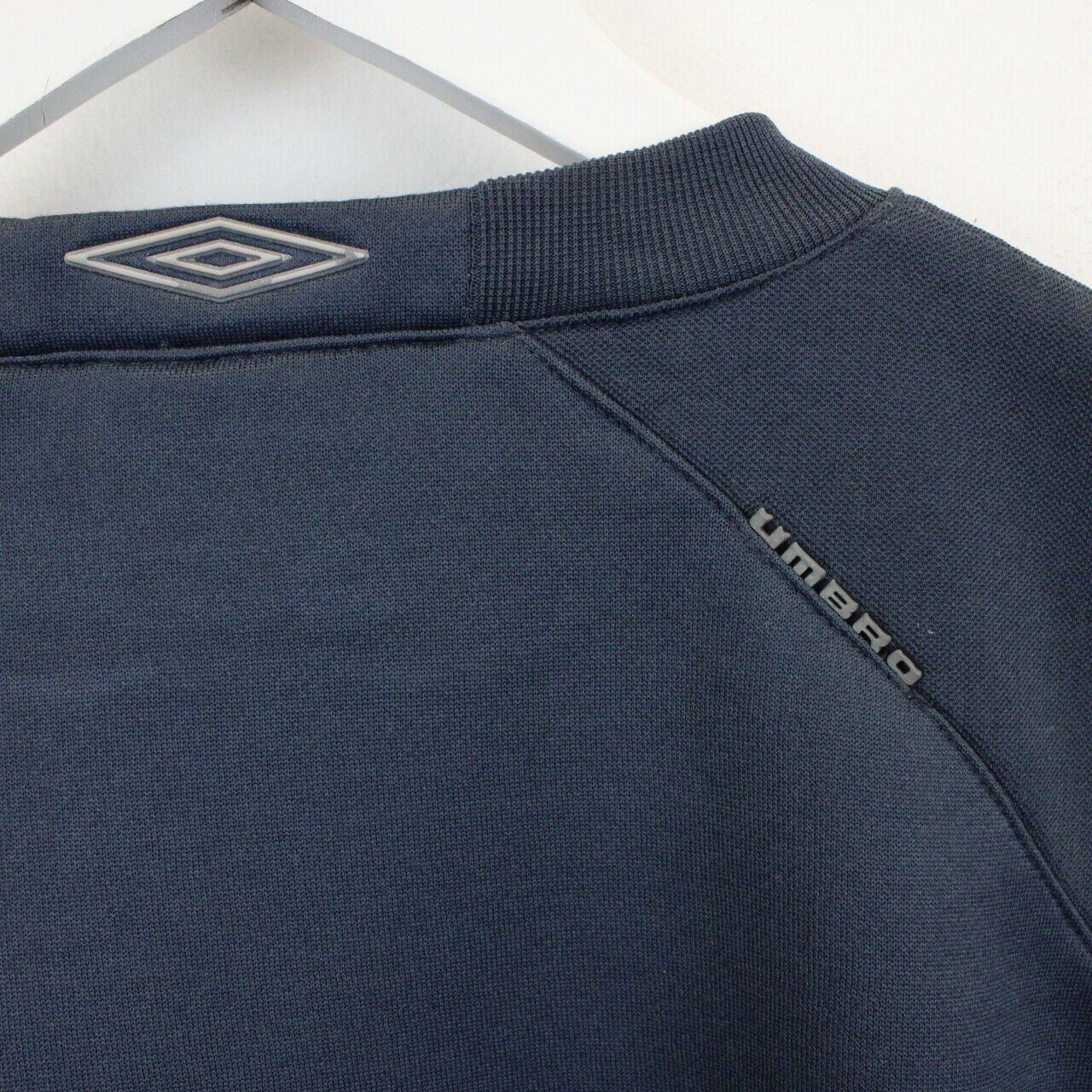 UMBRO 00s Sweatshirt Navy Blue | Small