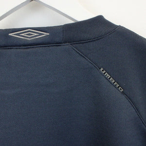 UMBRO 00s Sweatshirt Navy Blue | Small