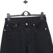 Load image into Gallery viewer, Womens LEVIS 501 Jeans Black | W30 L28
