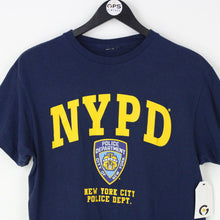Load image into Gallery viewer, Mens NYPD T-Shirt Navy Blue | Medium

