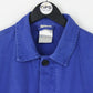 Mens Worker Chore Jacket Blue | Large
