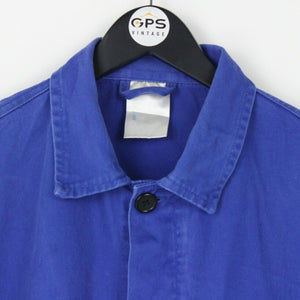 Mens Worker Chore Jacket Blue | Large