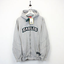 Load image into Gallery viewer, NFL 00s Philadelphia EAGLES Hoodie Grey | Large
