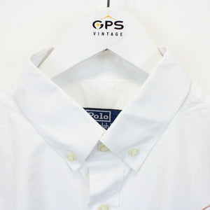 RALPH LAUREN Big Pony Shirt White | XL