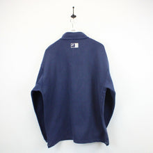 Load image into Gallery viewer, NIKE AIR 90s 1/4 Zip Sweatshirt Navy Blue | Large
