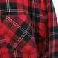 Flannel Plaid Shirt Red | Large