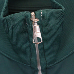 Womens CHAMPION Track Top Green | Small
