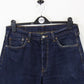 Womens LEVIS 501 Jeans Dark Blue |  W34 L26