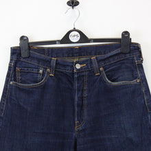 Load image into Gallery viewer, Womens LEVIS 501 Jeans Dark Blue |  W34 L26
