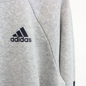 ADIDAS Hoodie Grey | Small
