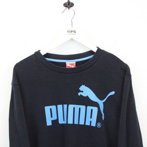 PUMA 00s Sweatshirt Navy Blue | Large