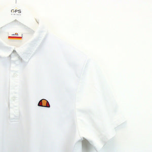 ELLESSE Polo Shirt White | Medium