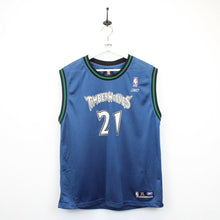 Load image into Gallery viewer, NBA REEBOK 90s Minnesota TIMBERWOLVES Jersey Blue | Small
