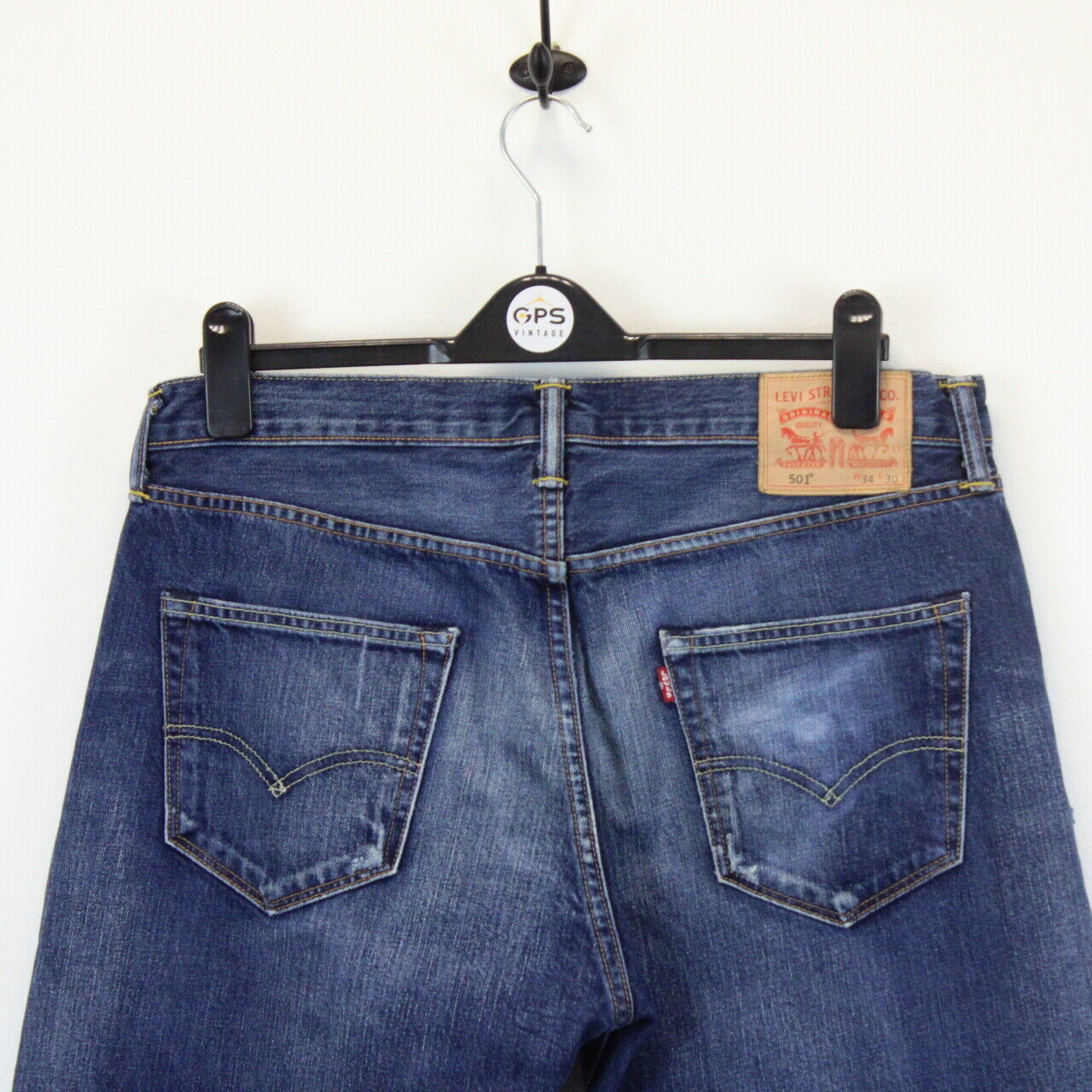 LEVIS 501 Jeans Dark Blue | W34 L30