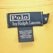Load image into Gallery viewer, RALPH LAUREN 90s 1/4 Zip Sweatshirt Yellow | Medium

