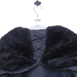 Womens ALPHA INDUSTRIES Flight Jacket Black | Medium