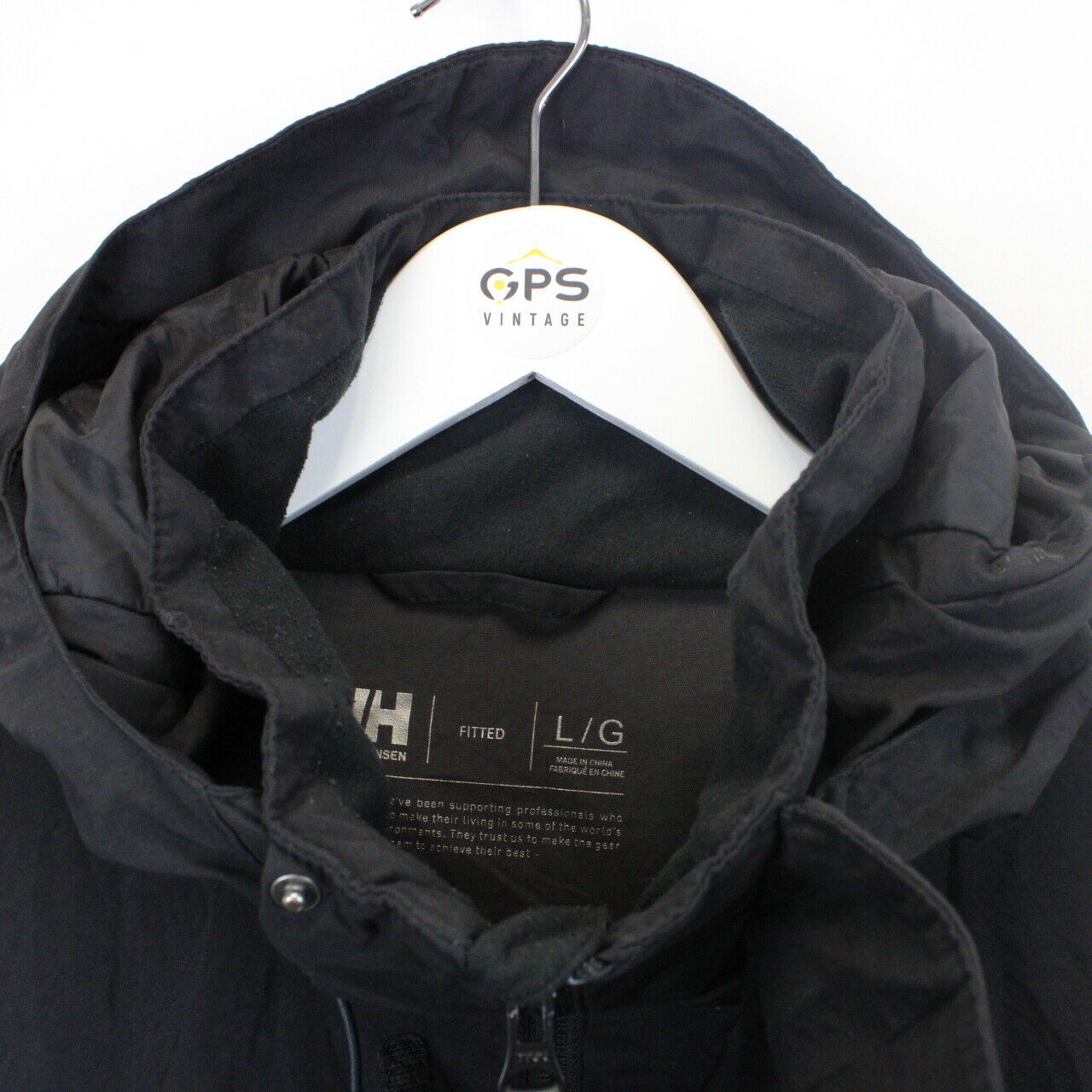 HELLY HANSEN Ski Jacket Black | Large