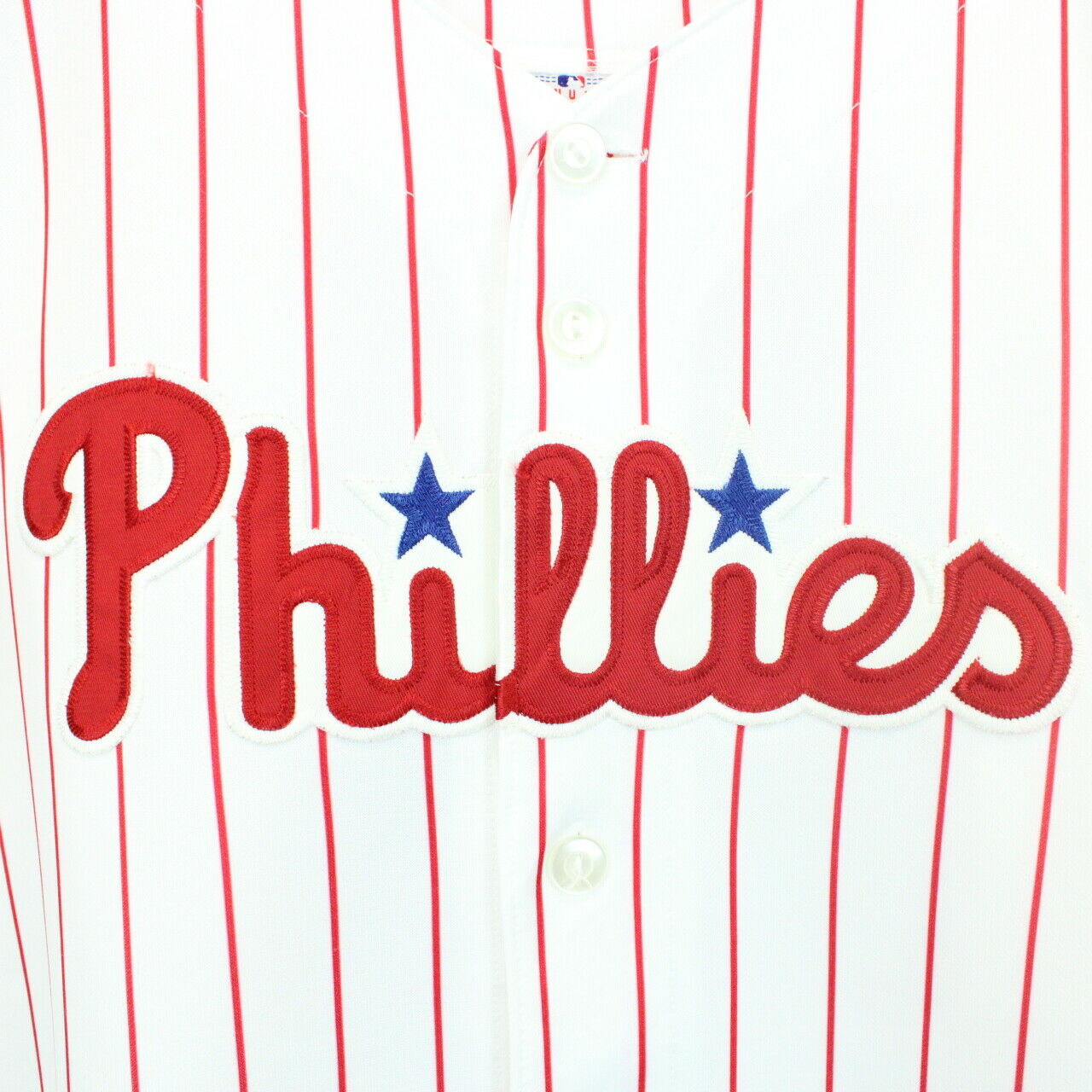 MLB 00s Philadelphia PHILLIES Jersey White | XS