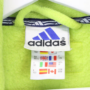 Womens ADIDAS 90s Fleece Jacket Navy Blue | Small
