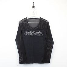 Load image into Gallery viewer, Womens HARLEY DAVIDSON 00s Sweatshirt Black | Medium
