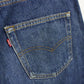 Mens LEVIS 501 Jeans Dark Blue | W33 L32