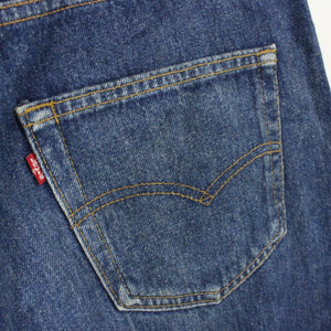 Mens LEVIS 501 Jeans Dark Blue | W33 L32