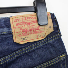 Load image into Gallery viewer, LEVIS 501 Jeans Dark Blue | W30 L36
