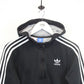 Womens ADIDAS Hoodie Black | XS
