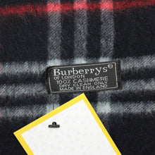 Load image into Gallery viewer, BURBERRYS 90s Nova Check Scarf | Black
