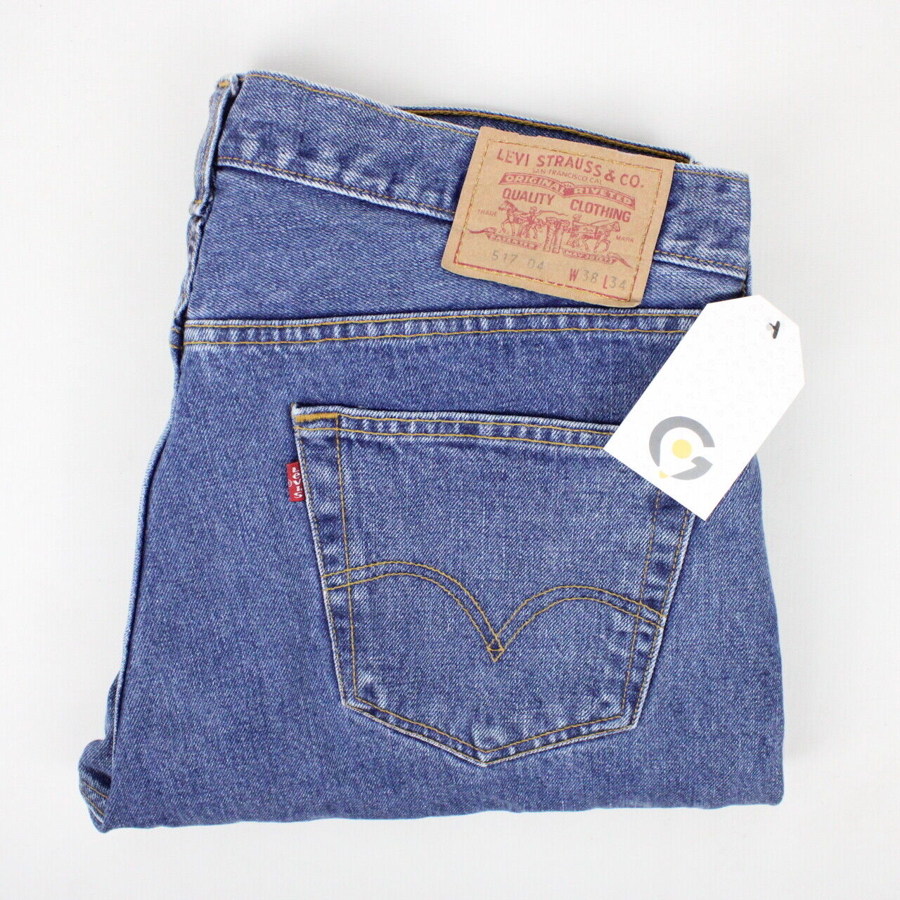 Mens LEVIS 517 Jeans Mid Blue | W38 L30