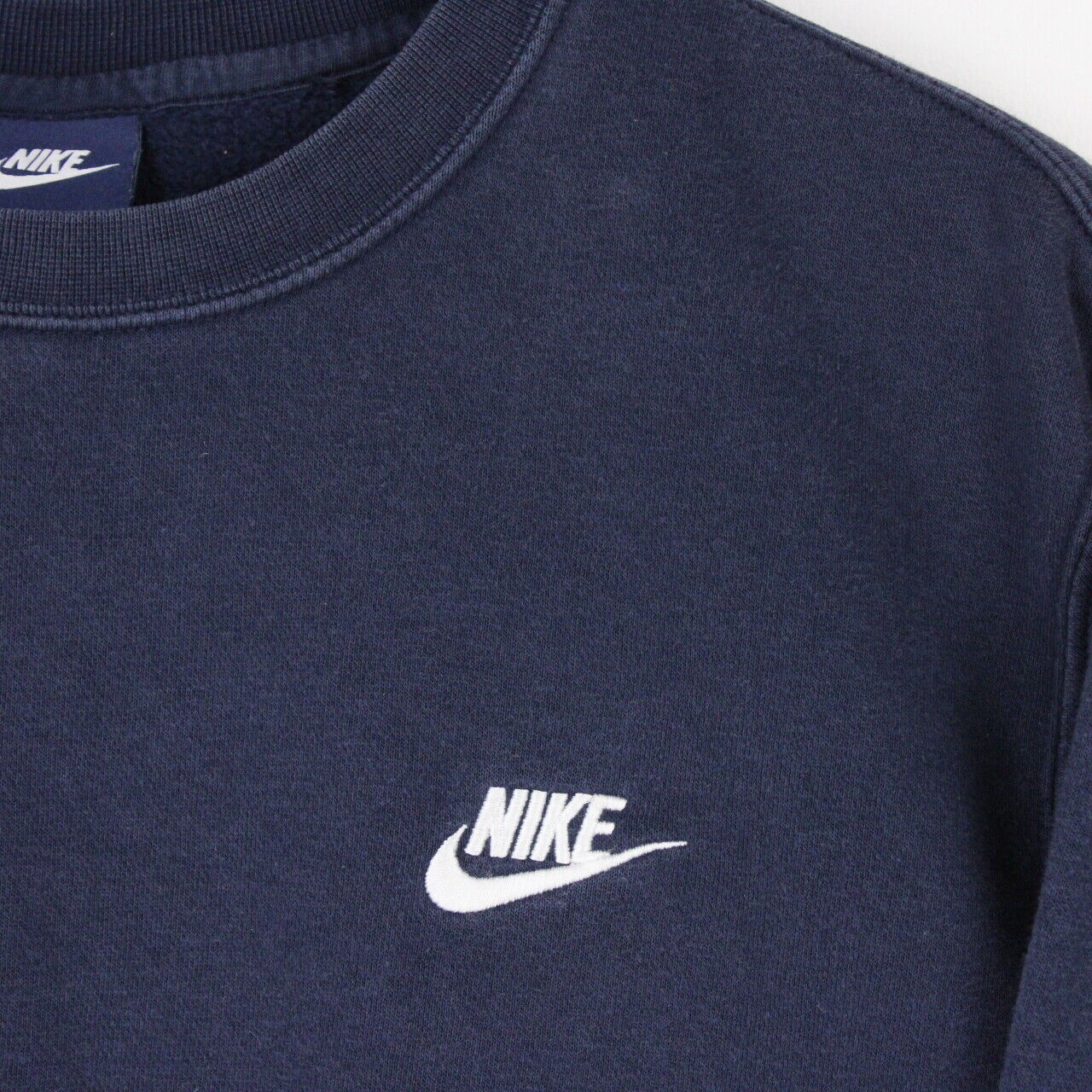 NIKE Sweatshirt Navy Blue | Medium