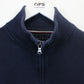 TOMMY HILFIGER 00s 1/4 Zip Knit Sweatshirt Navy Blue | Medium