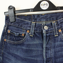 Load image into Gallery viewer, Womens LEVIS 501 Jeans Mid Blue | W26 L30
