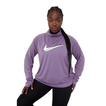 Load image into Gallery viewer, Womens NIKE 1/4 Zip Sweatshirt Purple | Large
