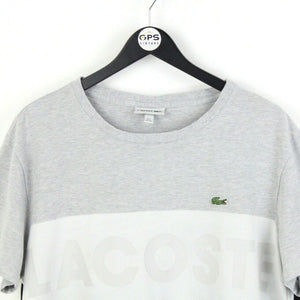 Mens LACOSTE SPORT T-Shirt Multicolour | XL