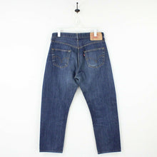 Load image into Gallery viewer, Mens LEVIS 501 Jeans Dark Blue | W34 L28

