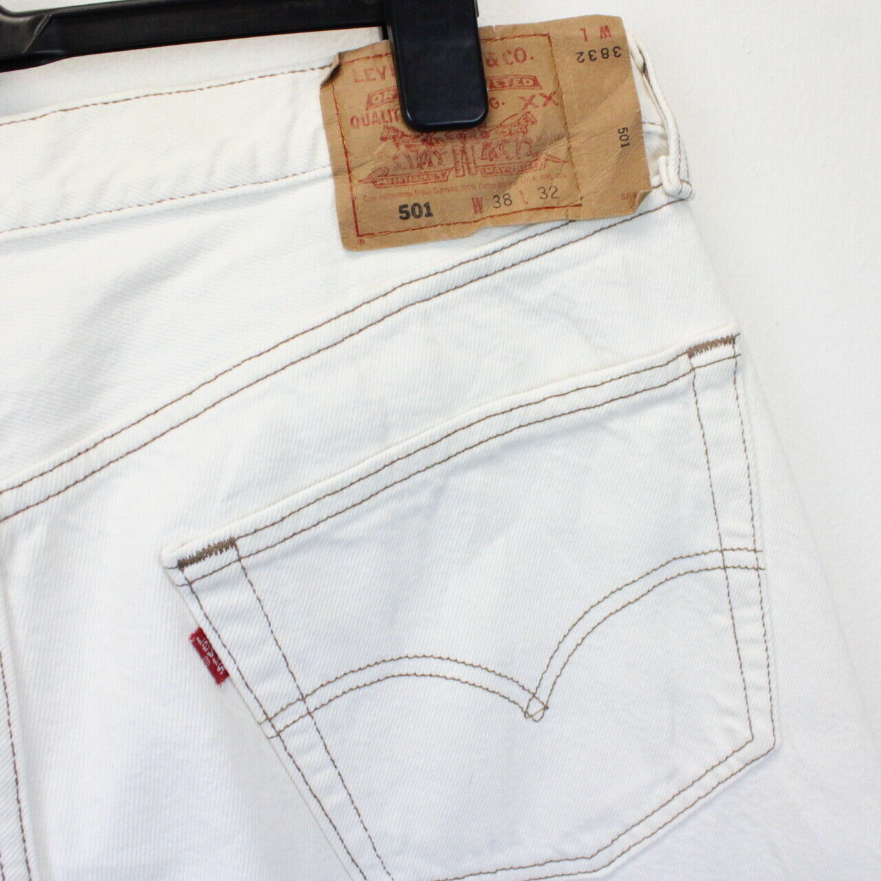 LEVIS 501 Jeans White | W38 L32