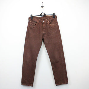 LEVIS 501 Jeans Brown | W33 L32