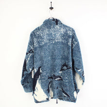 Load image into Gallery viewer, Womens 90s Fleece Jacket Blue | XL
