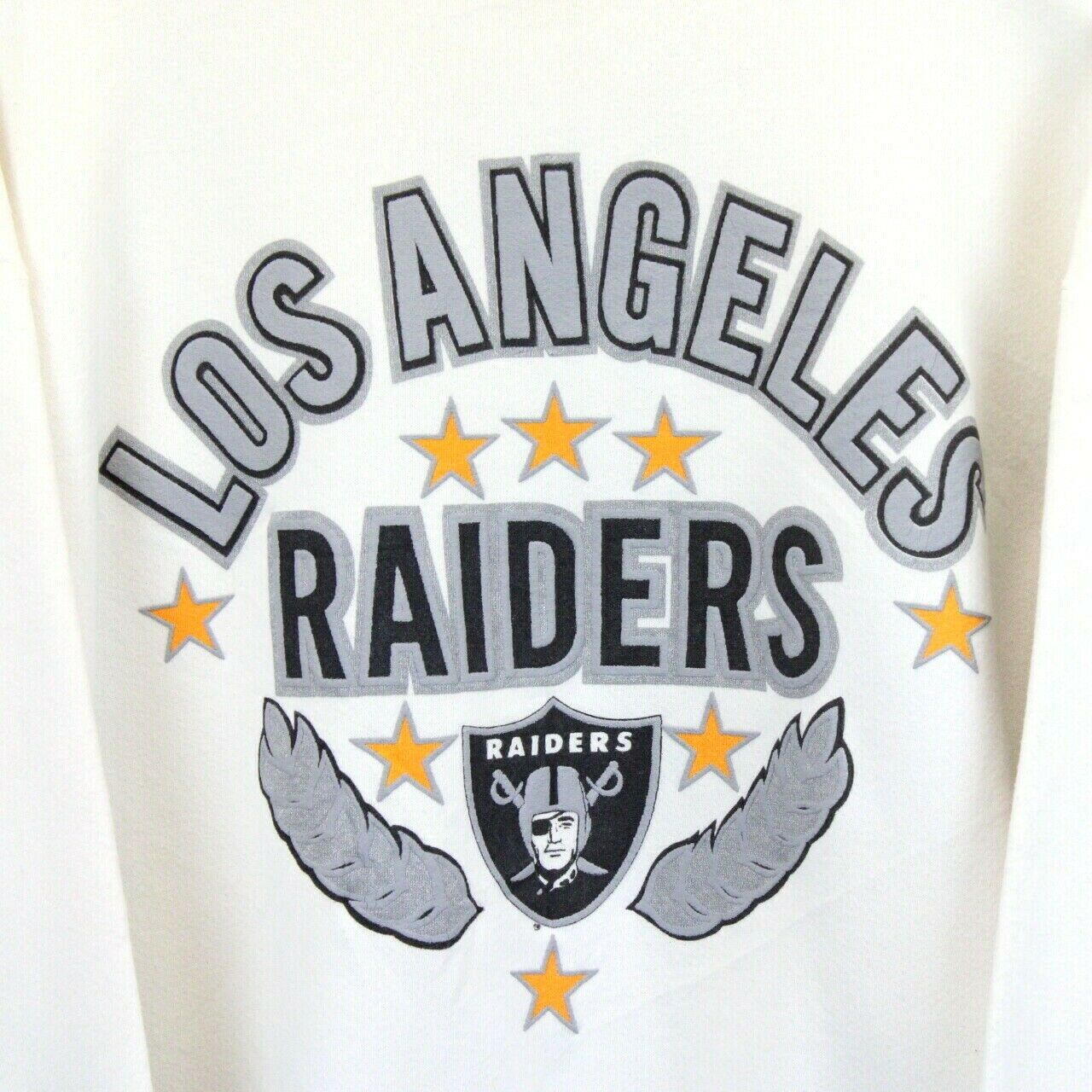 NFL LOGO 7 80s LA RAIDERS Sweatshirt | XL