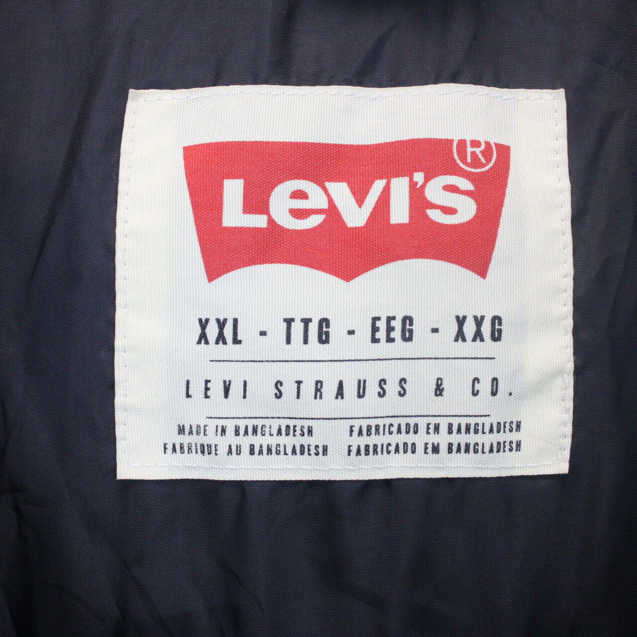LEVIS Down Jacket Black | XXL