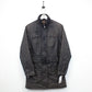 Womens BARBOUR Utility Waxed Jacket Black | Small